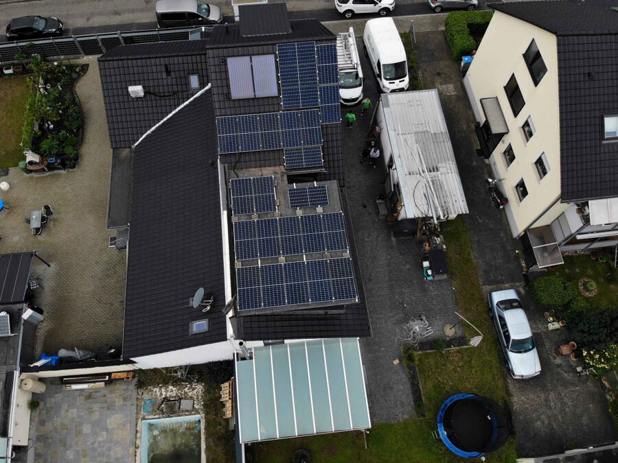 Photovoltaik Dachanlage in Mannheim